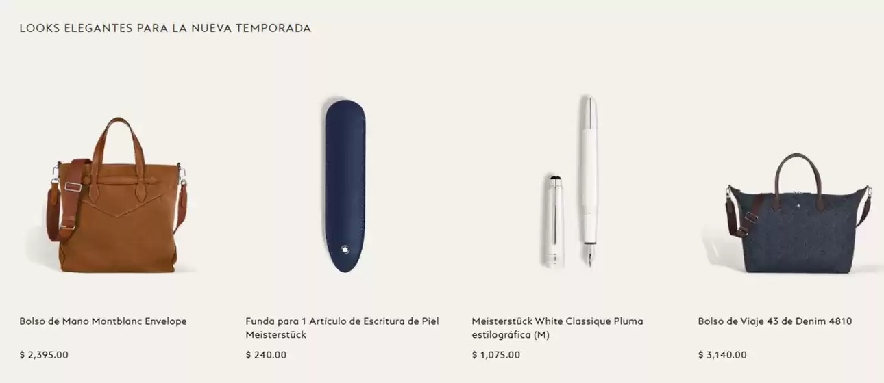 Catálogo Montblanc en Soacha | Nuevos con Precio Especial | 2026-04-30T00:00:00.000Z - 2026-05-20T00:00:00.000Z