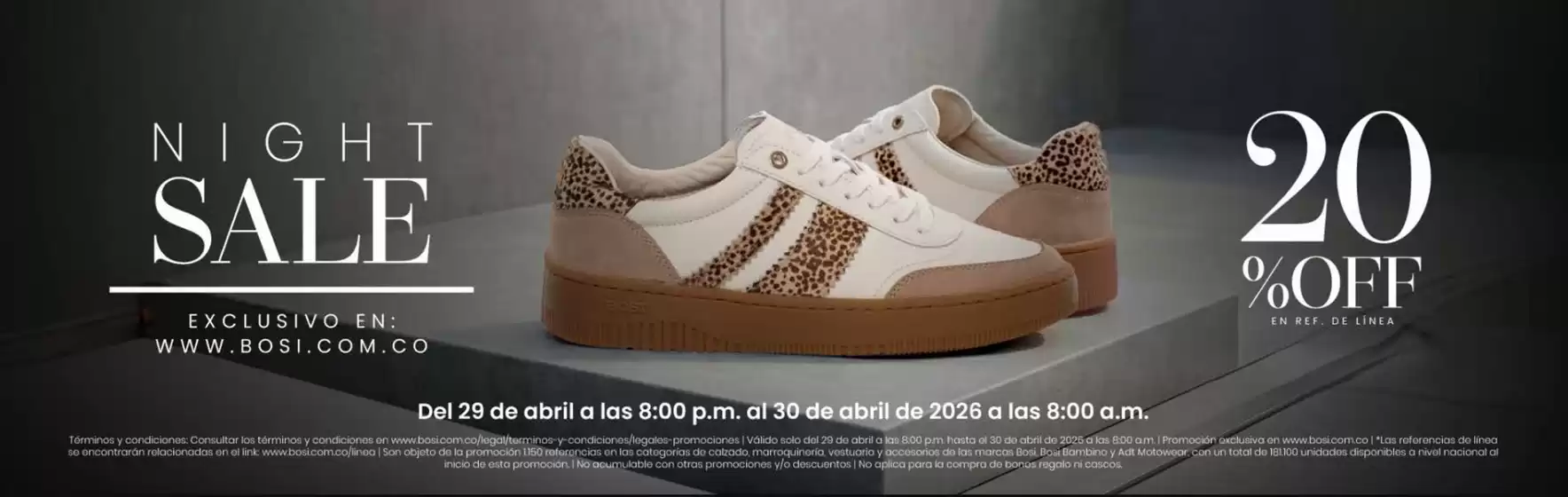 Catálogo Bosi | Night Sale Hasta 20% OFF | 2026-04-30T00:00:00.000Z - 2026-04-30T00:00:00.000Z