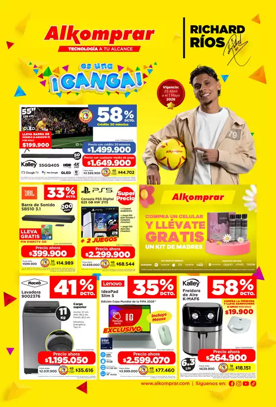 Catálogo Alkomprar en Soacha | Catalogo.alkomprar.com.co | 2026-04-25T00:00:00.000Z - 2026-05-01T00:00:00.000Z