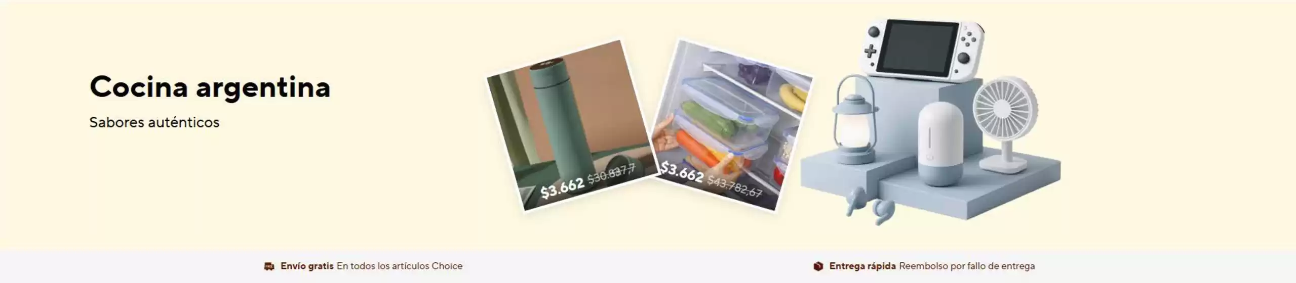 Catálogo Ali Express en Campohermoso | Precio Especial en cocina argentina | 2026-04-30T00:00:00.000Z - 2026-05-01T00:00:00.000Z