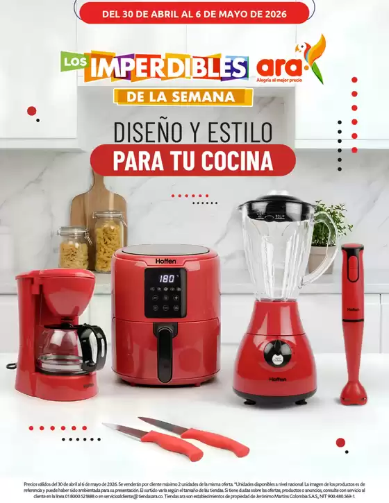 Catálogo Ara en Cartagena | Ofertas Ara | 2026-04-30T00:00:00.000Z - 2026-05-06T00:00:00.000Z