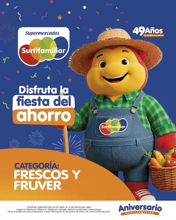 Catálogo Surtifamiliar en Acacías | Ahorra ahora con nuestras ofertas | 2026-04-30T00:00:00.000Z - 2026-05-10T00:00:00.000Z