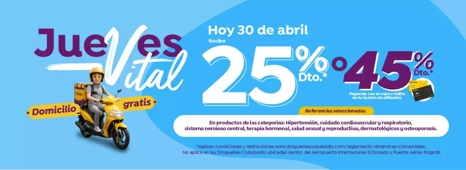 Catálogo Droguerías Colsubsidio en Versalles | Nuestras mejores ofertas para ti | 2026-04-30T00:00:00.000Z - 2026-04-30T00:00:00.000Z