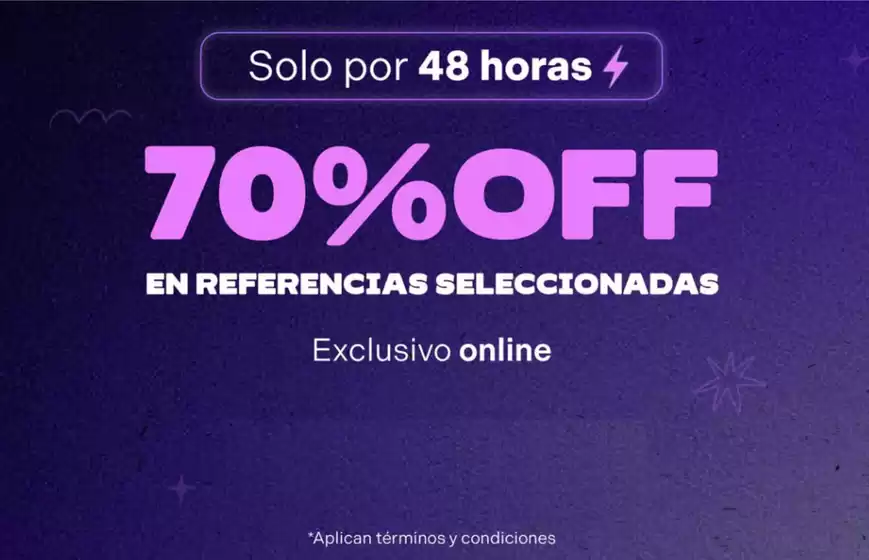 Catálogo Yoyo Jeans | Solo por 48H 70% OFF y 50% OFF | 2026-04-30T00:00:00.000Z - 2026-05-02T00:00:00.000Z