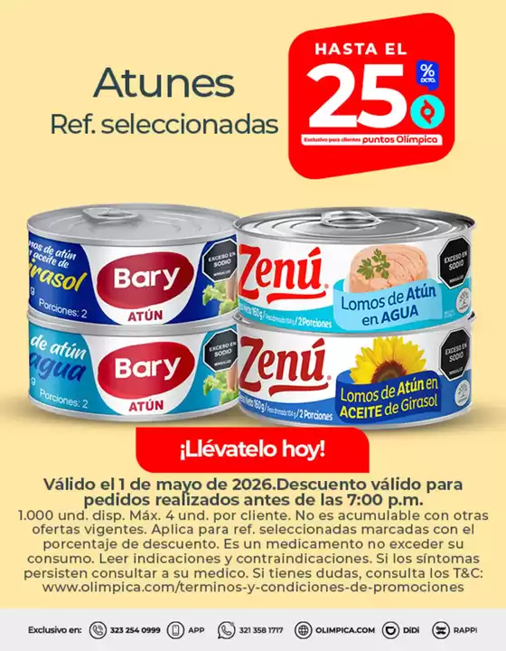 Catálogo Olímpica | Gangas exclusivas | 2026-05-01T00:00:00.000Z - 2026-05-01T00:00:00.000Z