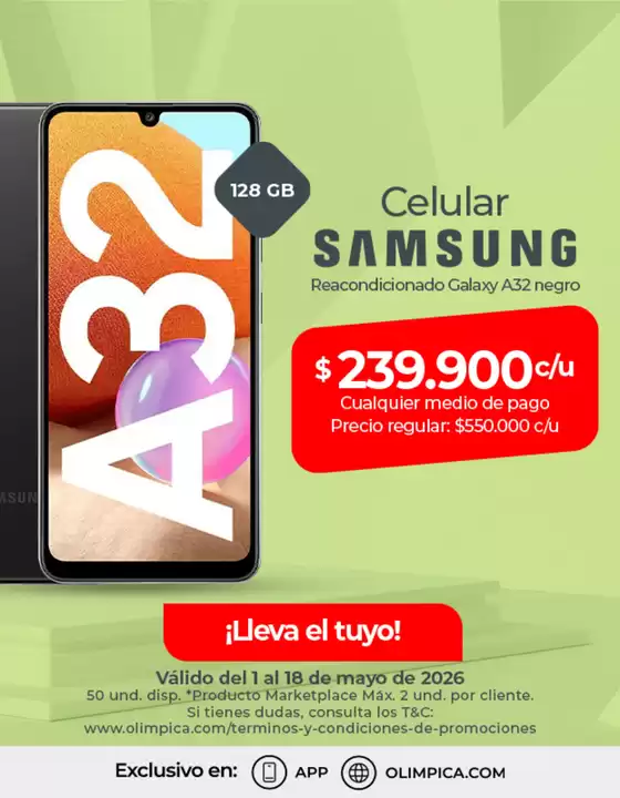 Catálogo Olímpica | Nuevas ofertas para descubrir | 2026-05-01T00:00:00.000Z - 2026-05-18T00:00:00.000Z