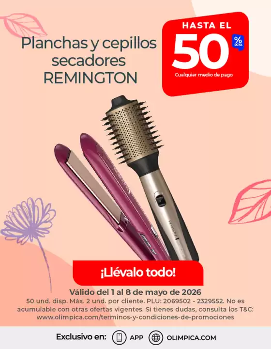 Catálogo Olímpica en Medellín | Ofertas para cazadores de gangas | 2026-05-01T00:00:00.000Z - 2026-05-08T00:00:00.000Z