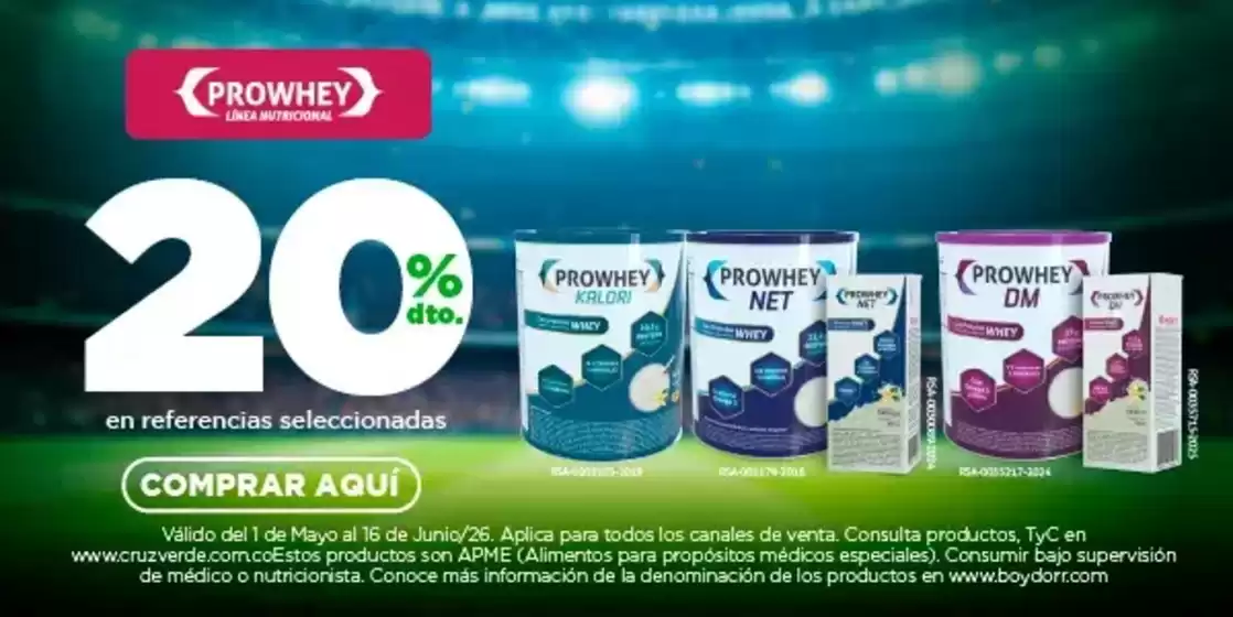 Catálogo Cruz verde | Gran variedad de ofertas | 2026-05-01T00:00:00.000Z - 2026-06-16T00:00:00.000Z