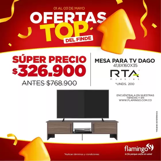 Catálogo Flamingo | Gran variedad de ofertas | 2026-05-01T00:00:00.000Z - 2026-05-03T00:00:00.000Z