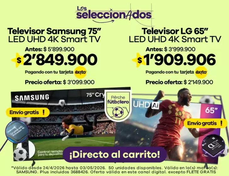 Catálogo Éxito en Venecia Cundinamarca | Ofertas Éxito | 2026-04-24T00:00:00.000Z - 2026-05-03T00:00:00.000Z