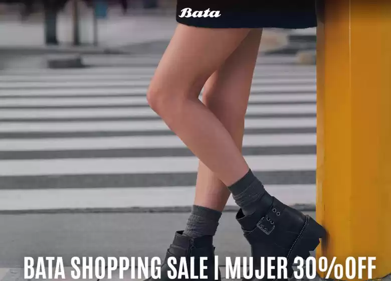 Catálogo Bata | Bata Shopping Sale Mujer 30%OFF | 2026-05-04T00:00:00.000Z - 2026-05-10T00:00:00.000Z