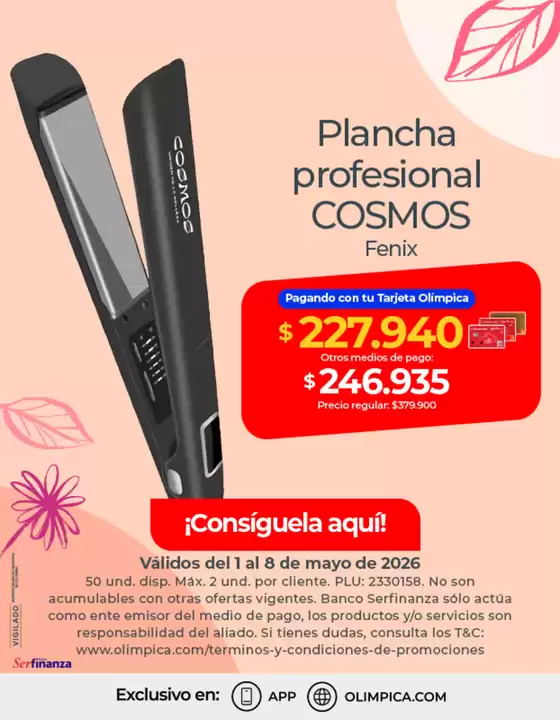 Catálogo Olímpica | Excelente oferta para todos los clientes | 2026-05-01T00:00:00.000Z - 2026-05-08T00:00:00.000Z