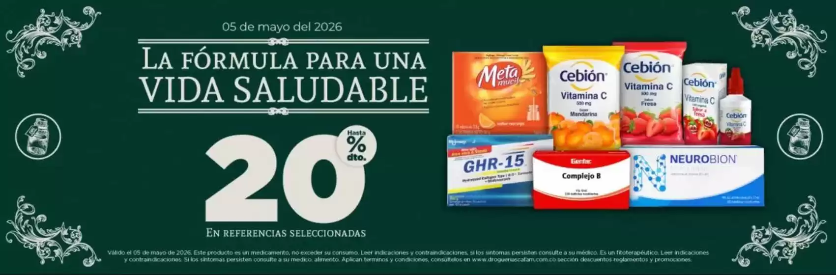 Catálogo Cafam en Bello | La formula para una vida saludable Hasta 20% OFF | 2026-05-05T00:00:00.000Z - 2026-05-05T00:00:00.000Z