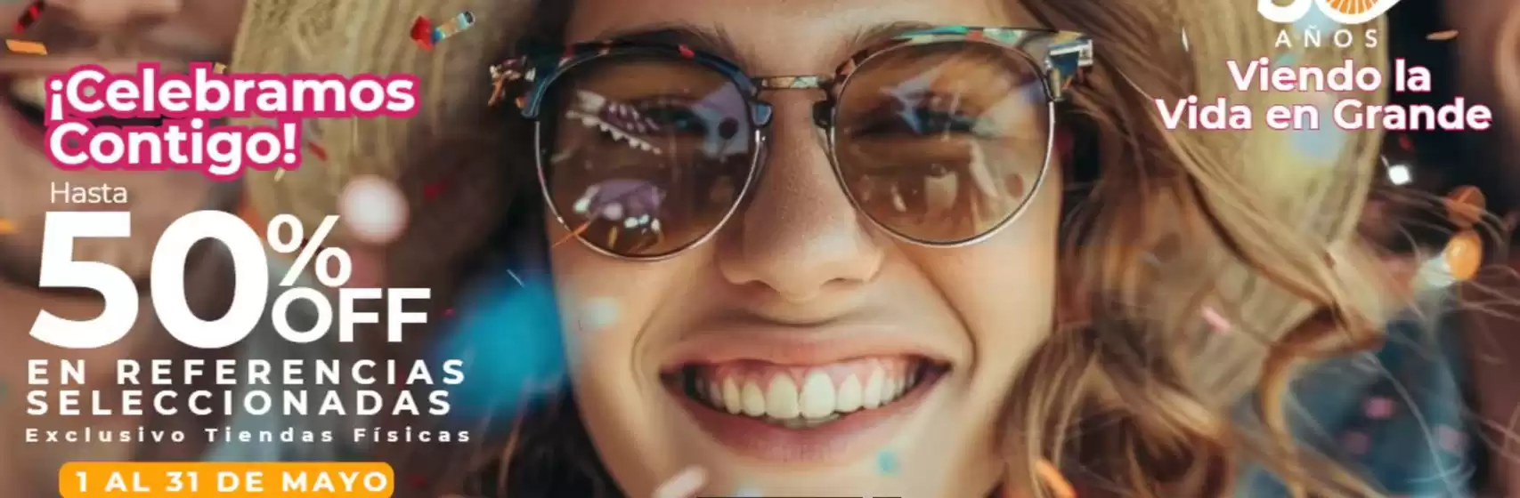 Catálogo Opticentro en Ciudad Bolívar | Celebramos Contigo Hasta 50% OFF | 2026-05-05T00:00:00.000Z - 2026-05-31T00:00:00.000Z