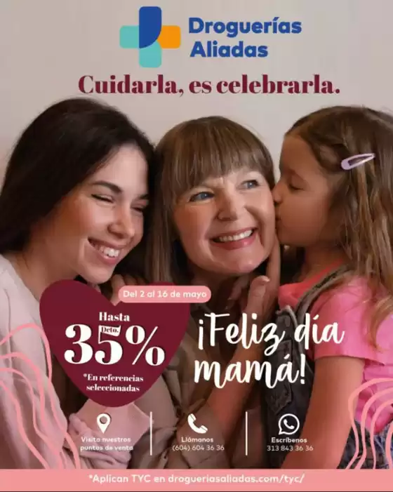Catálogo Aliadas en Ciudad Bolívar | Feliz dia mamá hasta 35% OFF | 2026-05-05T00:00:00.000Z - 2026-05-16T00:00:00.000Z