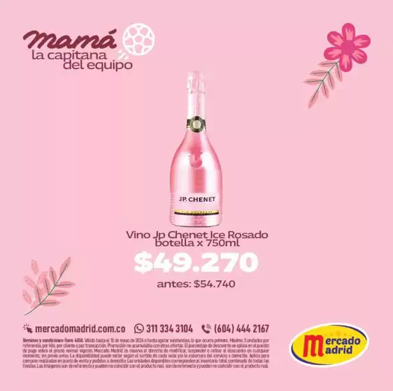 Catálogo Mercado Madrid en Marinilla | Mamá la capitana del equipo | 2026-05-13T00:00:00.000Z - 2026-05-18T00:00:00.000Z