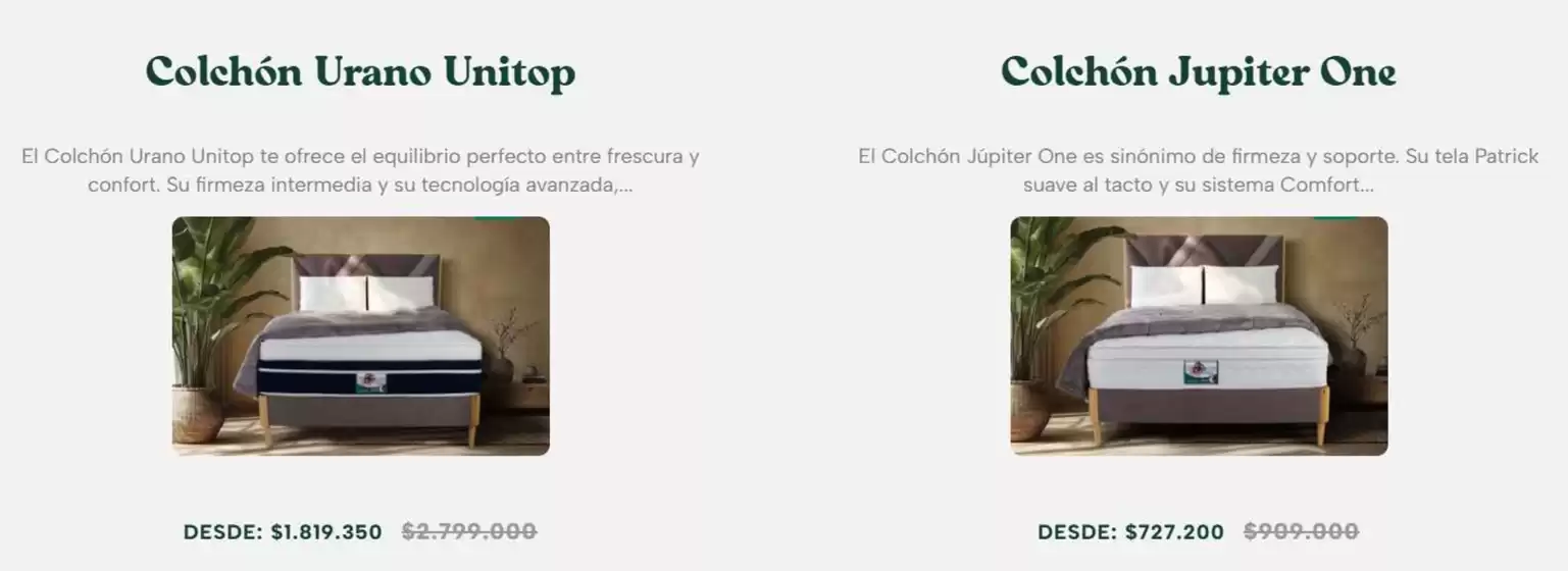 Catálogo Colchones Dormiluna | Descuentos | 2026-05-13T00:00:00.000Z - 2026-05-31T00:00:00.000Z