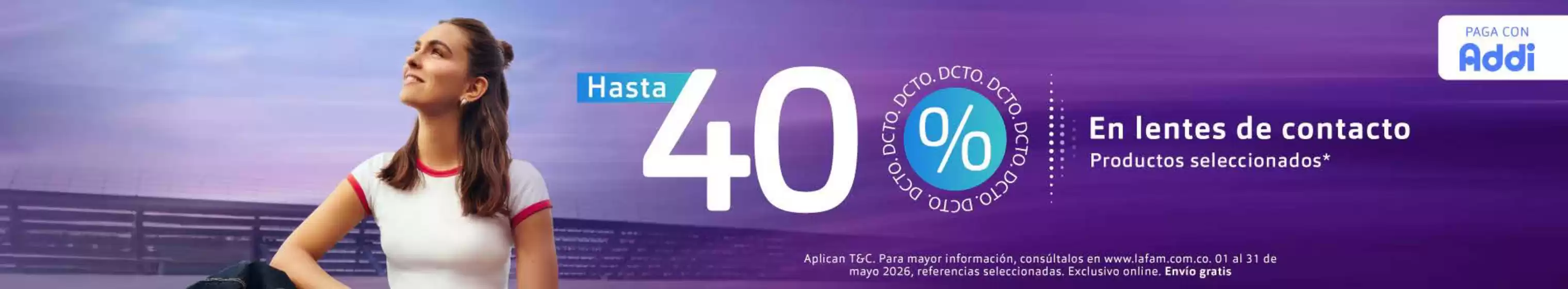 Catálogo Cafam | Hasta 40% OFF en lentes de contacto | 2026-05-14T00:00:00.000Z - 2026-05-31T00:00:00.000Z