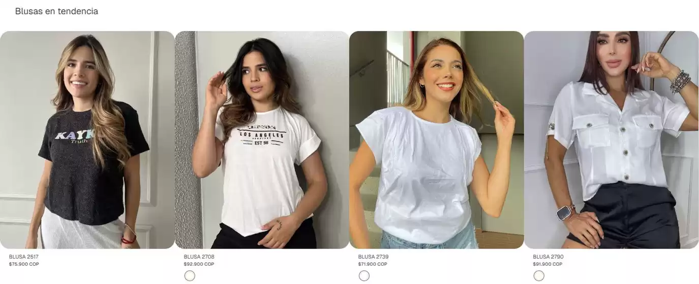 Catálogo Cocoa Jeans en Ibagué | Blusas en tendencia  | 2026-05-15T00:00:00.000Z - 2026-05-24T00:00:00.000Z