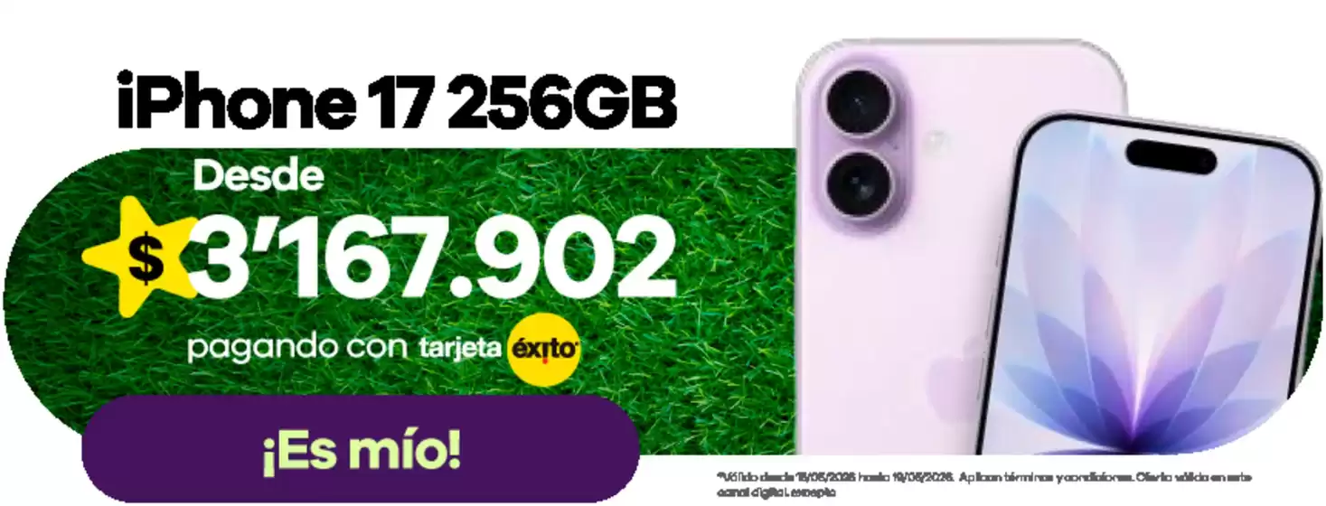 Catálogo Éxito en Bogotá | Ofertas exclusivas para nuestros clientes | 2026-05-18T00:00:00.000Z - 2026-06-19T00:00:00.000Z