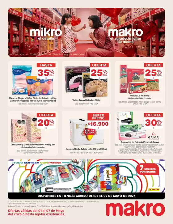 Catálogo Makro en Soacha | Ofertas especiales aseo personal | 2026-05-15T00:00:00.000Z - 2026-05-19T00:00:00.000Z