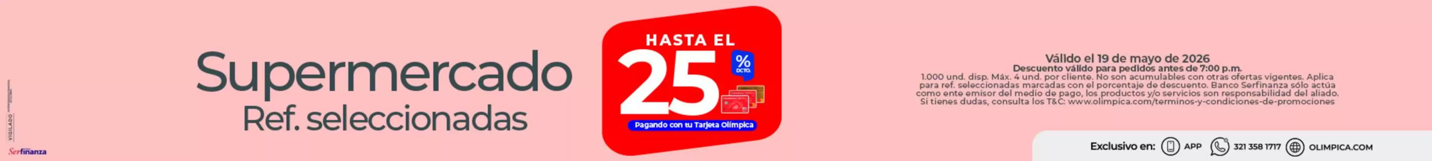 Catálogo Olímpica en Bogotá | Nuestras mejores ofertas para ti | 2026-05-19T00:00:00.000Z - 2026-05-19T00:00:00.000Z