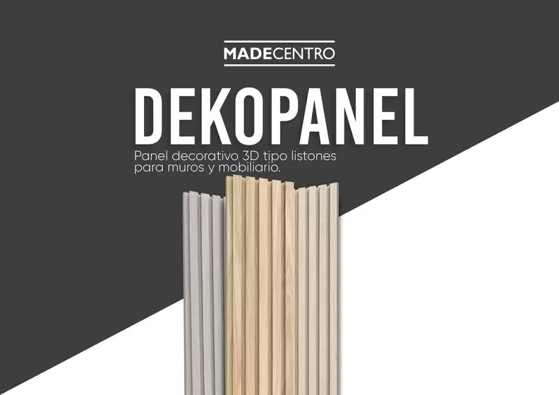 Catálogo Madecentro | Dekopanel | 2026-05-19T00:00:00.000Z - 2026-06-02T00:00:00.000Z