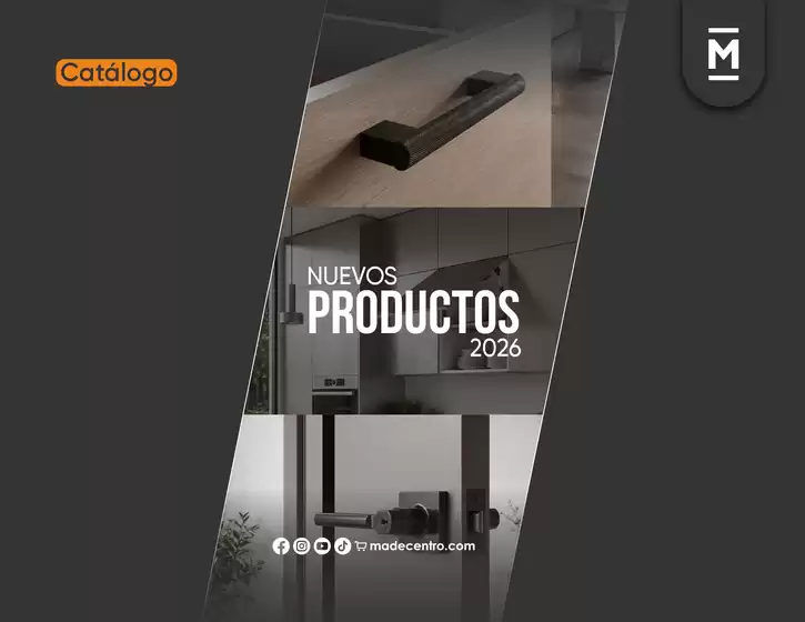 Catálogo Madecentro en Ocaña | Nuevos herrajes | 2026-01-01T00:00:00.000Z - 2026-12-31T00:00:00.000Z