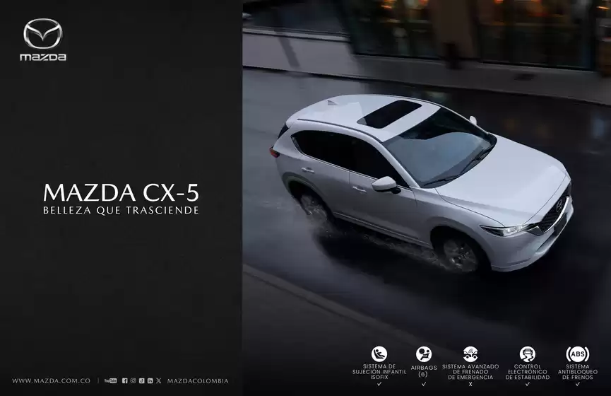 Catálogo Mazda | Ficha tecnica mazda cx 5 2026 | 2026-05-19T00:00:00.000Z - 2026-06-02T00:00:00.000Z