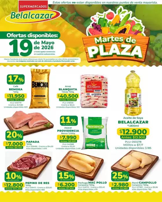 Catálogo Belalcazar | Ofertas Belalcazar | 2026-05-19T00:00:00.000Z - 2026-05-19T00:00:00.000Z
