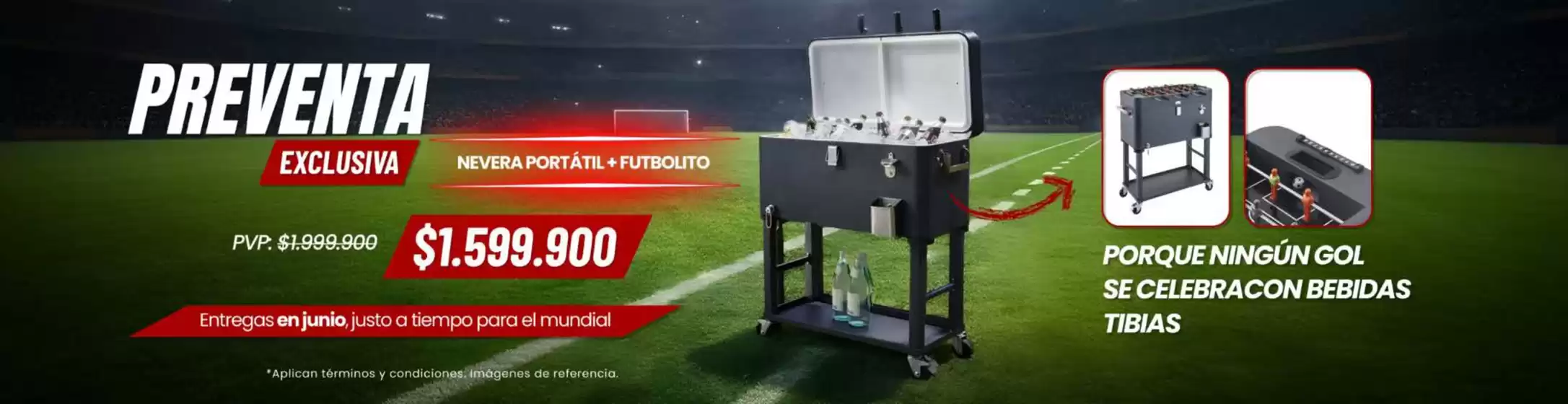 Catálogo Casa Magna en Ocaña | Nevera Portátil + Futbolito $1.599.900 | 2026-05-19T00:00:00.000Z - 2026-05-25T00:00:00.000Z
