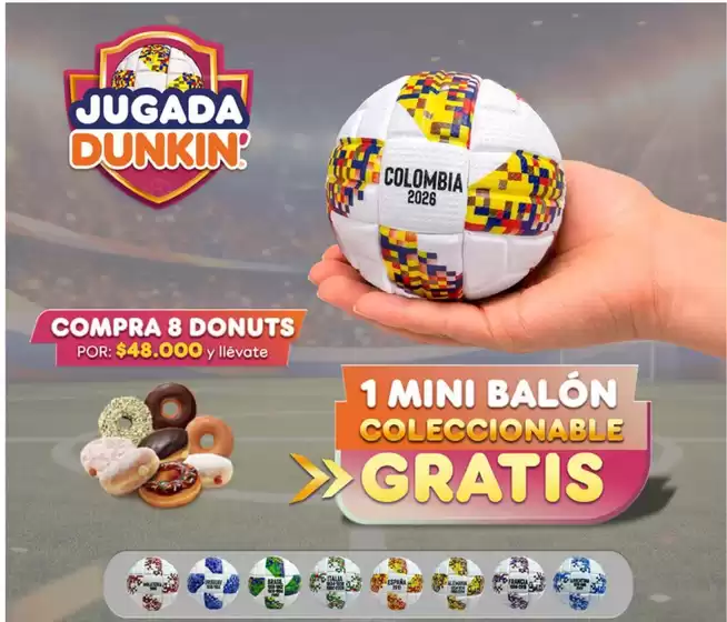 Catálogo Dunkin Donuts en Soledad | Promo La Jugada Dunkin | 2026-05-21T00:00:00.000Z - 2026-07-31T00:00:00.000Z