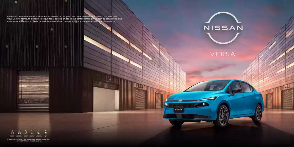 Catálogo Nissan en Lebrija | Brochure Nissan Nuevo Versa Colombia | 2026-05-14T00:00:00.000Z - 2027-03-31T00:00:00.000Z