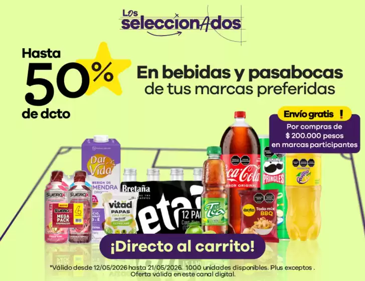 Catálogo Éxito en Soledad | Ofertas especiales atractivas para todos | 2026-05-12T00:00:00.000Z - 2026-05-21T00:00:00.000Z