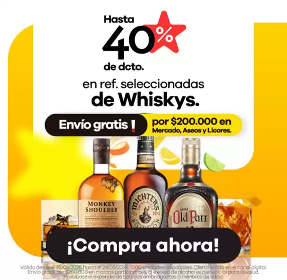 Catálogo Éxito en Villavicencio | Ofertas principales para todos los cazadores de gangas | 2026-05-22T00:00:00.000Z - 2026-05-24T00:00:00.000Z