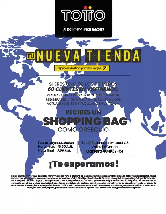 Catálogo Totto en Cali | Gangas exclusivas | 2026-05-24T00:00:00.000Z - 2026-05-30T00:00:00.000Z