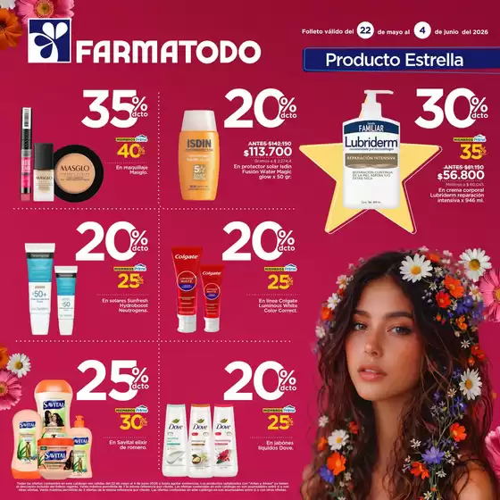 Catálogo FarmaTodo en Tunja | Ofertas FarmaTodo | 2026-05-22T00:00:00.000Z - 2026-06-04T00:00:00.000Z