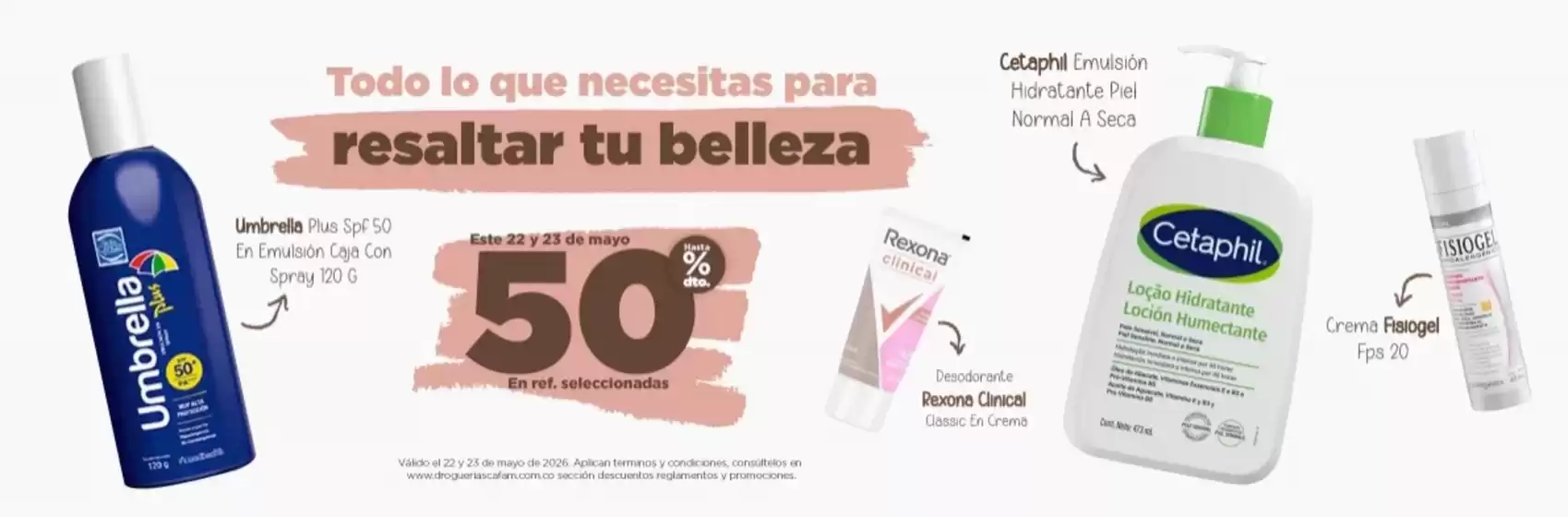 Catálogo Cafam en Bogotá | Grandes descuentos en productos seleccionados | 2026-05-22T00:00:00.000Z - 2026-05-23T00:00:00.000Z