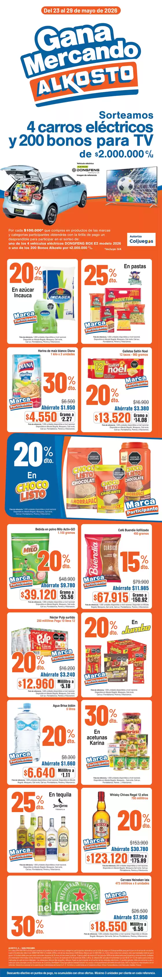 Catálogo Alkosto en Cali | Separata mercado | 2026-05-23T00:00:00.000Z - 2026-05-29T00:00:00.000Z