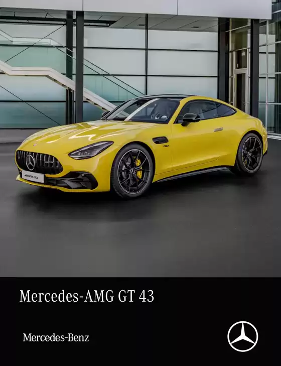 Catálogo Mercedes-Benz | Amg gt 43 | 2026-05-23T00:00:00.000Z - 2026-06-06T00:00:00.000Z