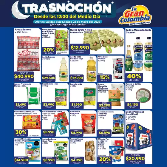 Catálogo La Gran Colombia en Soacha | Ofertas La Gran Colombia | 2026-05-23T00:00:00.000Z - 2026-05-23T00:00:00.000Z