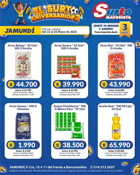 Catálogo Caribe Supermercados en Soacha | Surto jmaunbdi | 2026-05-22T00:00:00.000Z - 2026-05-26T00:00:00.000Z