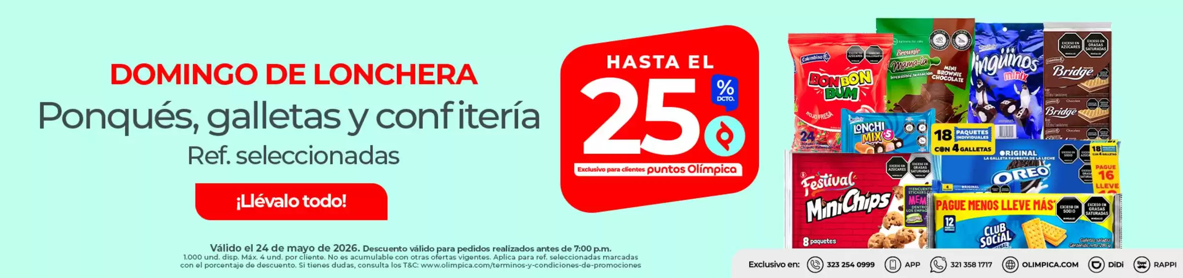 Catálogo Olímpica en Barranquilla | Ofertas principales para ahorradores | 2026-05-24T00:00:00.000Z - 2026-05-24T00:00:00.000Z