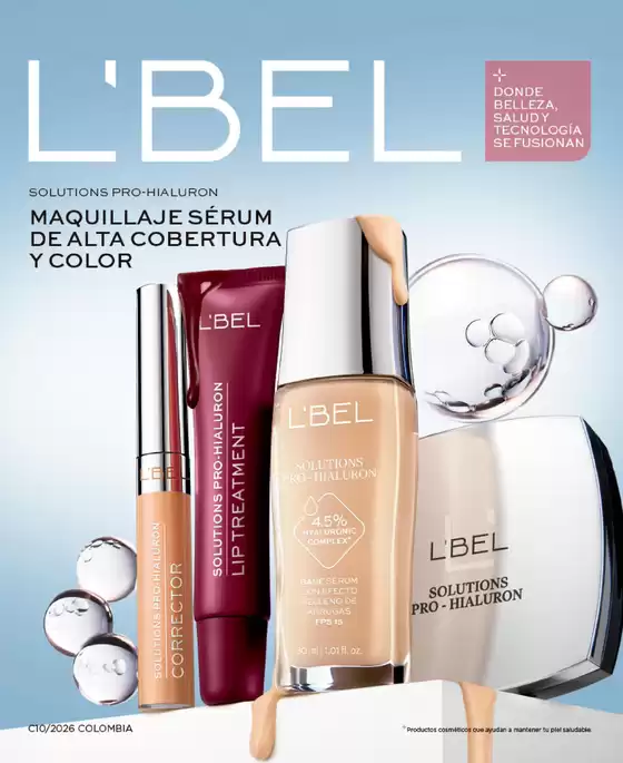 Catálogo L'bel | LBEL COLOMBIA C10 2026 | 2026-10-01T00:00:00.000Z - 2026-10-31T00:00:00.000Z