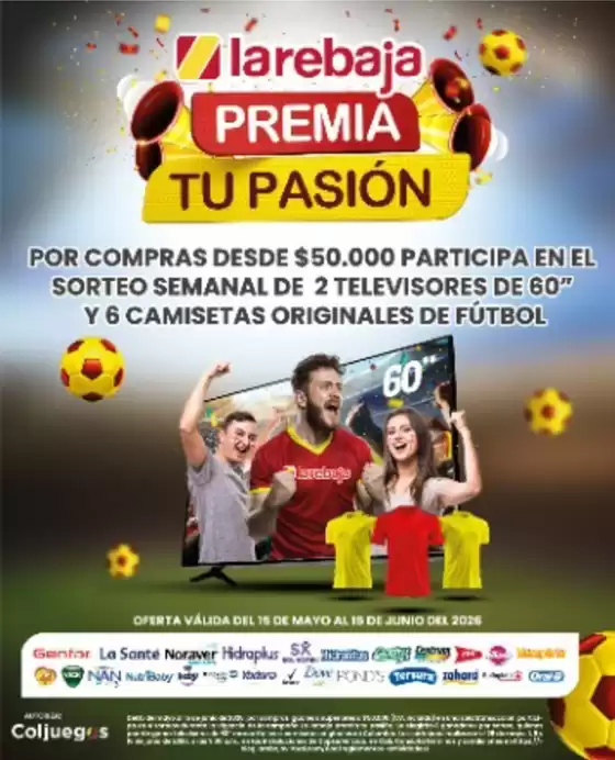 Catálogo La Rebaja en Riohacha | Nuestras mejores ofertas para ti | 2026-05-15T00:00:00.000Z - 2026-06-15T00:00:00.000Z