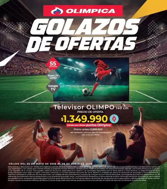 Catálogo Olímpica en Barranquilla | Ofertas Olímpica | 2026-05-30T00:00:00.000Z - 2026-06-26T00:00:00.000Z