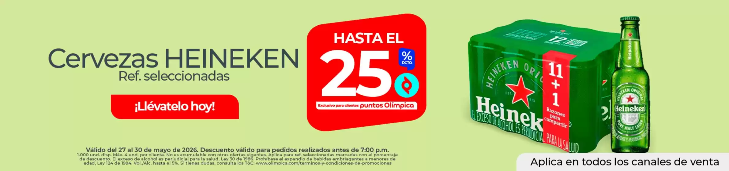 Catálogo Olímpica en Barranquilla | Excelente oferta para todos los clientes | 2026-05-27T00:00:00.000Z - 2026-05-30T00:00:00.000Z