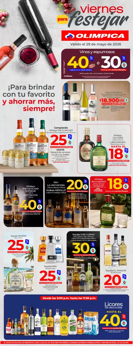 Catálogo Olímpica en Bogotá | Nuestras mejores ofertas para ti | 2026-05-29T00:00:00.000Z - 2026-05-29T00:00:00.000Z