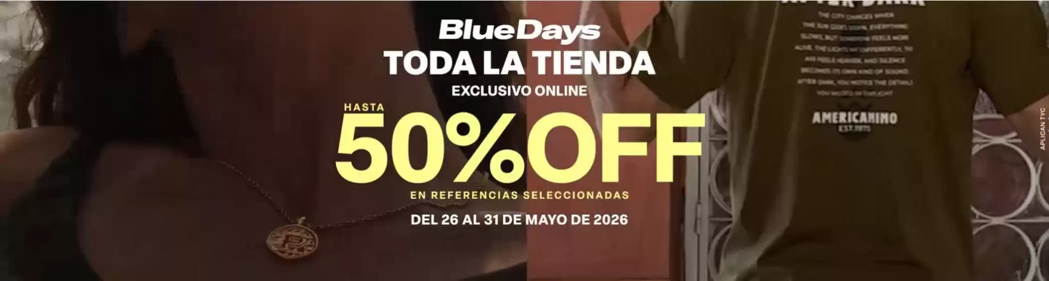 Catálogo Americanino en Soacha | Blue Days Hasta 50% OFF | 2026-05-29T00:00:00.000Z - 2026-05-31T00:00:00.000Z