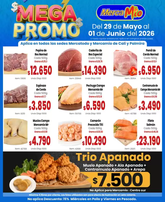 Catálogo MercaTodo | Promociones actuales | 2026-05-29T00:00:00.000Z - 2026-06-01T00:00:00.000Z